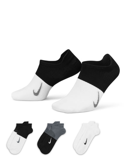 Nike Everyday Plus Lightweight Socks (3 Pairs) - White/Black/Greyimages3- The Sports Edit