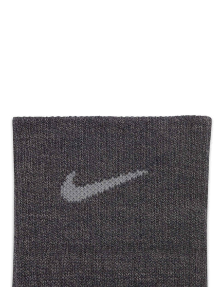 Nike Everyday Wool Cushioned Crew Socks (2 Pairs) - Grey/Beigeimages4- The Sports Edit