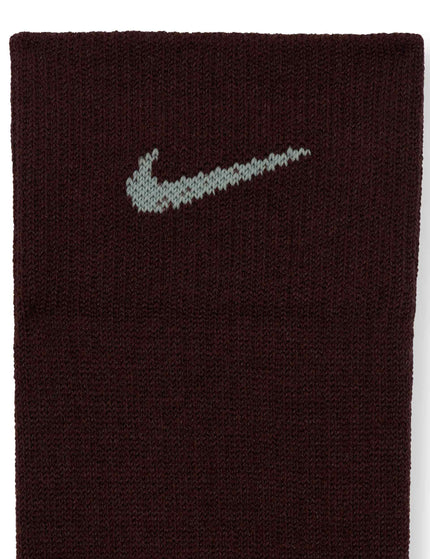 Nike Everyday Wool Cushioned Crew Socks (2 Pairs) - Pink/Redimages4- The Sports Edit