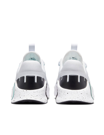 Nike Free Metcon 5 Shoes - White/Black/Emerald Riseimages6- The Sports Edit