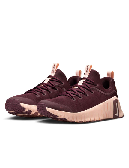 Nike Free Metcon 6 Shoes - Burgundy Crush/Crimson Tint/Dark Ponyimages2- The Sports Edit