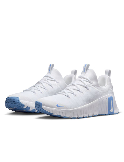 Nike Free Metcon 6 Shoes - White/Royal Pulseimages2- The Sports Edit