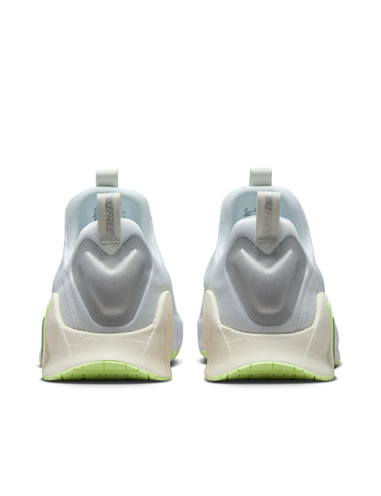 Nike Free Metcon 6 Shoes - White/Metallic Silver/Barely Volt/Sailimages4- The Sports Edit