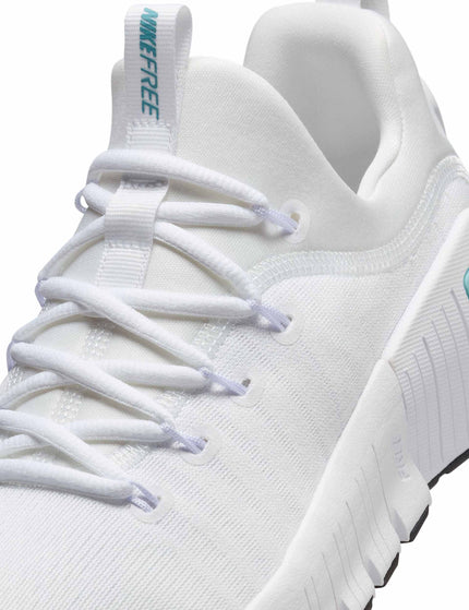 Nike Free Metcon 6 Shoes - White/Denim Turquoise/Black/Hot Punchimages7- The Sports Edit