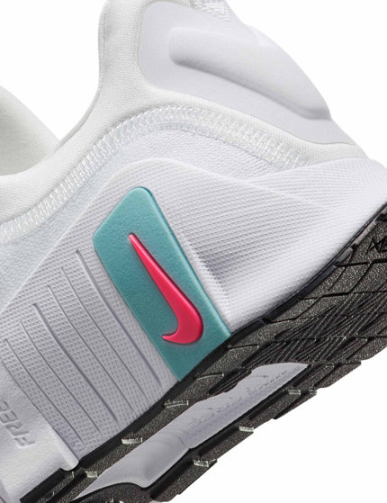 Nike Free Metcon 6 Shoes - White/Denim Turquoise/Black/Hot Punchimages8- The Sports Edit