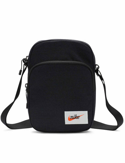 Nike Heritage Small Items Bag (4L) - Black/Orange Blazeimages1- The Sports Edit