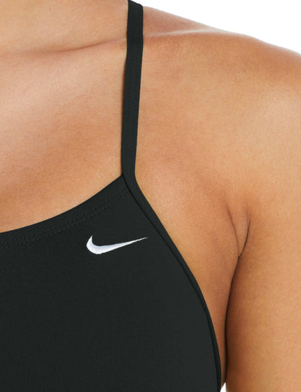 Nike Hydrastrong Solid Cutout One-Piece - Blackimages3- The Sports Edit