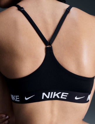 Indy Light Support Sports Bra - Black/White