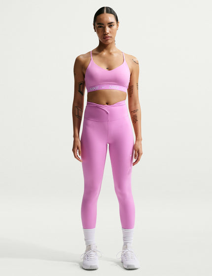 Nike Indy Light Support Sports Bra - Light Magenta/Whiteimages4- The Sports Edit
