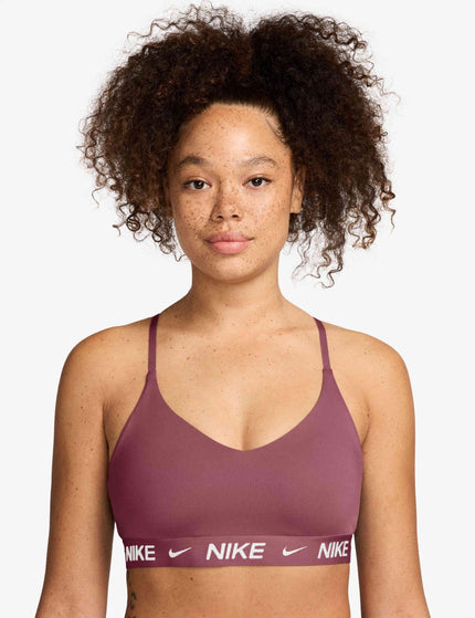 Nike Indy Light Support Sports Bra - Pink Smokeimages1- The Sports Edit