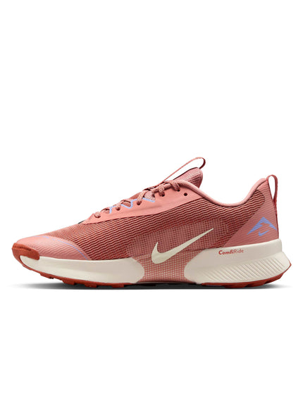 Nike Juniper Trail 3 Shoes - Red Stardust/Alabaster/Mars Stoneimages5- The Sports Edit