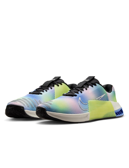 Nike Metcon 9 SE Shoes - Black/Light Lemon Twist/Royal Pulse/Metallic Silverimages2- The Sports Edit