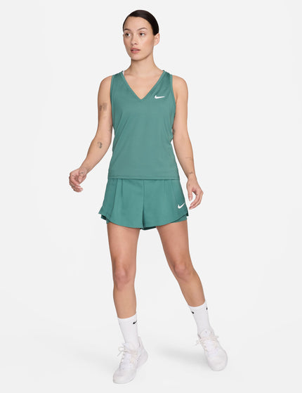 Nike NikeCourt Victory Tennis Tank - Bicoastal/Whiteimages6- The Sports Edit