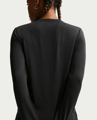 One Classic Dri-FIT Long-Sleeve Top - Black/White