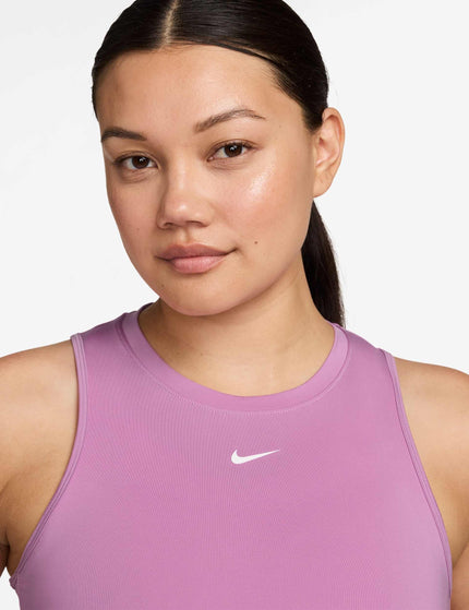 Nike One Classic Dri-FIT Tank Top - Light Magenta/Whiteimages3- The Sports Edit
