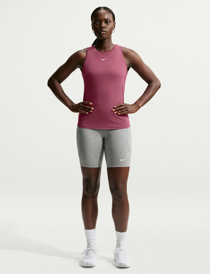 Nike One Classic Dri-FIT Tank Top - Pink Smoke/Whiteimages4- The Sports Edit