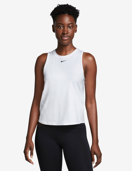 Nike One Classic Dri-FIT Tank Top - White/Blackimages1- The Sports Edit