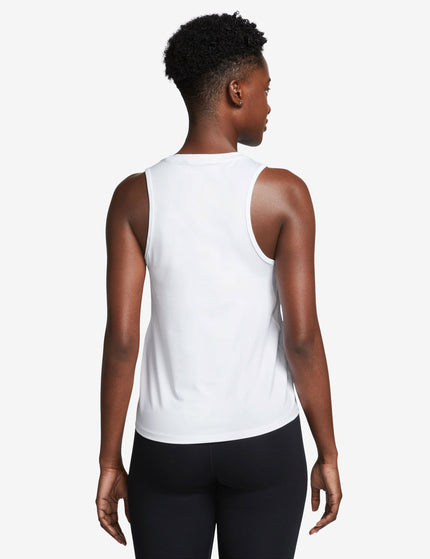 Nike One Classic Dri-FIT Tank Top - White/Blackimages2- The Sports Edit