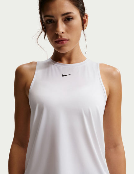 Nike One Classic Dri-FIT Tank Top - White/Blackimages1- The Sports Edit