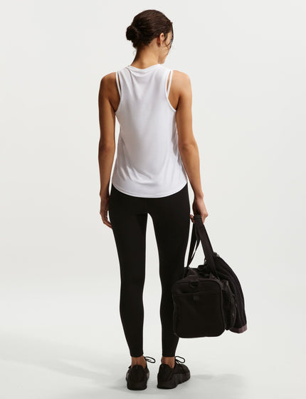 Nike One Classic Dri-FIT Tank Top - White/Blackimages5- The Sports Edit