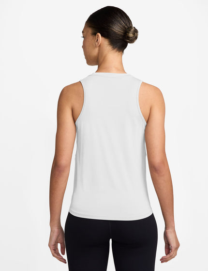 Nike One Classic Dri-FIT Tank Top - White/Blackimages2- The Sports Edit