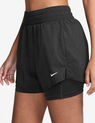 One Dri-FIT 2-in-1 Shorts - Black/White