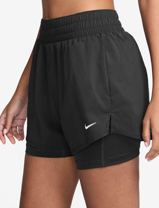 One Dri-FIT 2-in-1 Shorts - Black/White