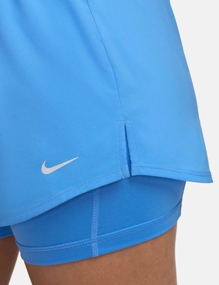 Nike One Dri-FIT 2-in-1 Shorts - University Blue/Reflective Silverimages4- The Sports Edit