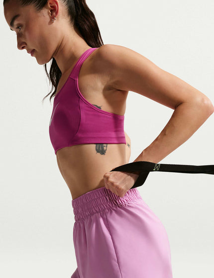 Nike One Dri-FIT 2-in-1 Shorts - Light Magenta/Whiteimages5- The Sports Edit