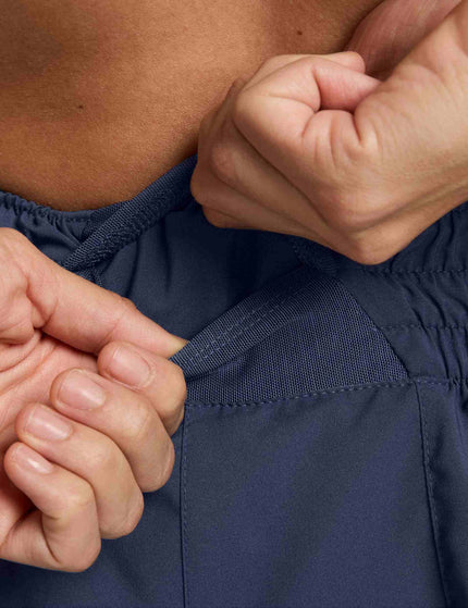 Nike One Dri-FIT 2-in-1 Shorts - Midnight Navy/Whiteimages5- The Sports Edit