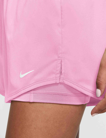 Nike One Dri-FIT 2-in-1 Shorts - Pink Rise/Whiteimages5- The Sports Edit