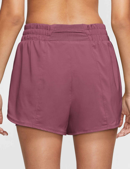 Nike One Dri-FIT 2-in-1 Shorts - Pink Smoke/Whiteimages3- The Sports Edit