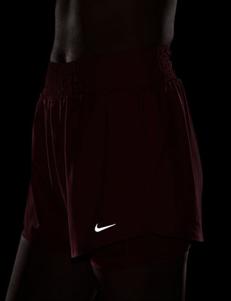 One Dri-FIT 2-in-1 Shorts - Sea Coral/White