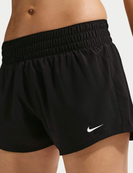 Nike One Dri-FIT 3" Brief-Lined Shorts - Black/Whiteimages1- The Sports Edit