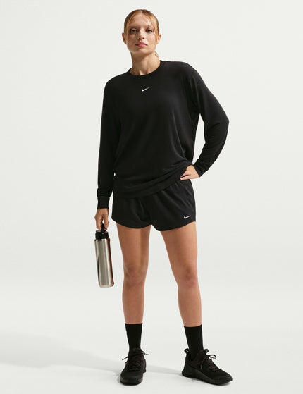 Nike One Dri-FIT 3" Brief-Lined Shorts - Black/Whiteimages4- The Sports Edit