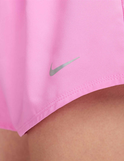 Nike One Dri-FIT 3" Brief-Lined Shorts - Playful Pink/Reflective Silverimages4- The Sports Edit