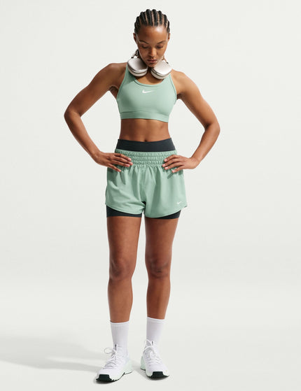 Nike One Dri-FIT 3" Brief-Lined Shorts - Steam/Whiteimages5- The Sports Edit