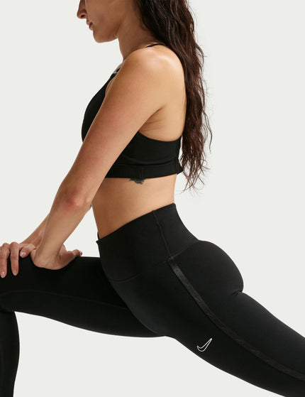 Nike One Dri-FIT High Waisted Leggings - Blackimages3- The Sports Edit