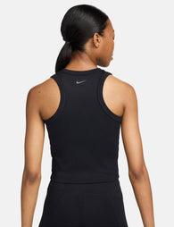 Nike One Fitted Cropped Tank Top University Blue The Sports Edit