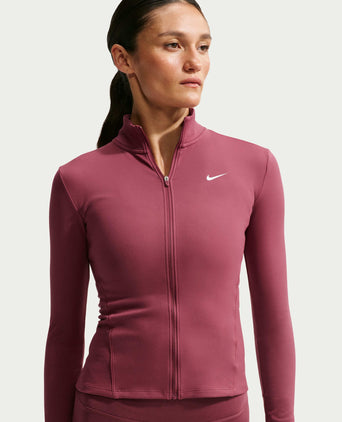 One Fitted Dri-FIT Full-Zip Jacket - Pink Smoke/White