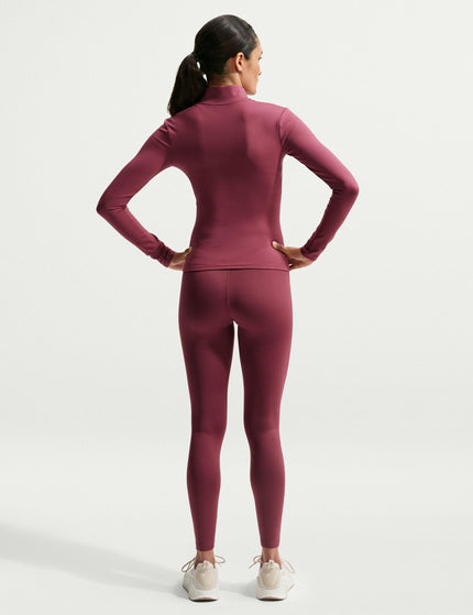 Nike One Fitted Dri-FIT Full-Zip Jacket - Pink Smoke/Whiteimages6- The Sports Edit