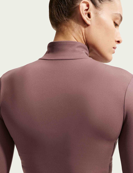 Nike One Fitted Dri-FIT Full-Zip Jacket - Tattoo/Whiteimages2- The Sports Edit