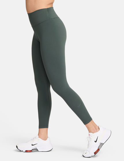 Nike One High Waisted 7/8 Leggings - Vintage Green/Blackimages3- The Sports Edit