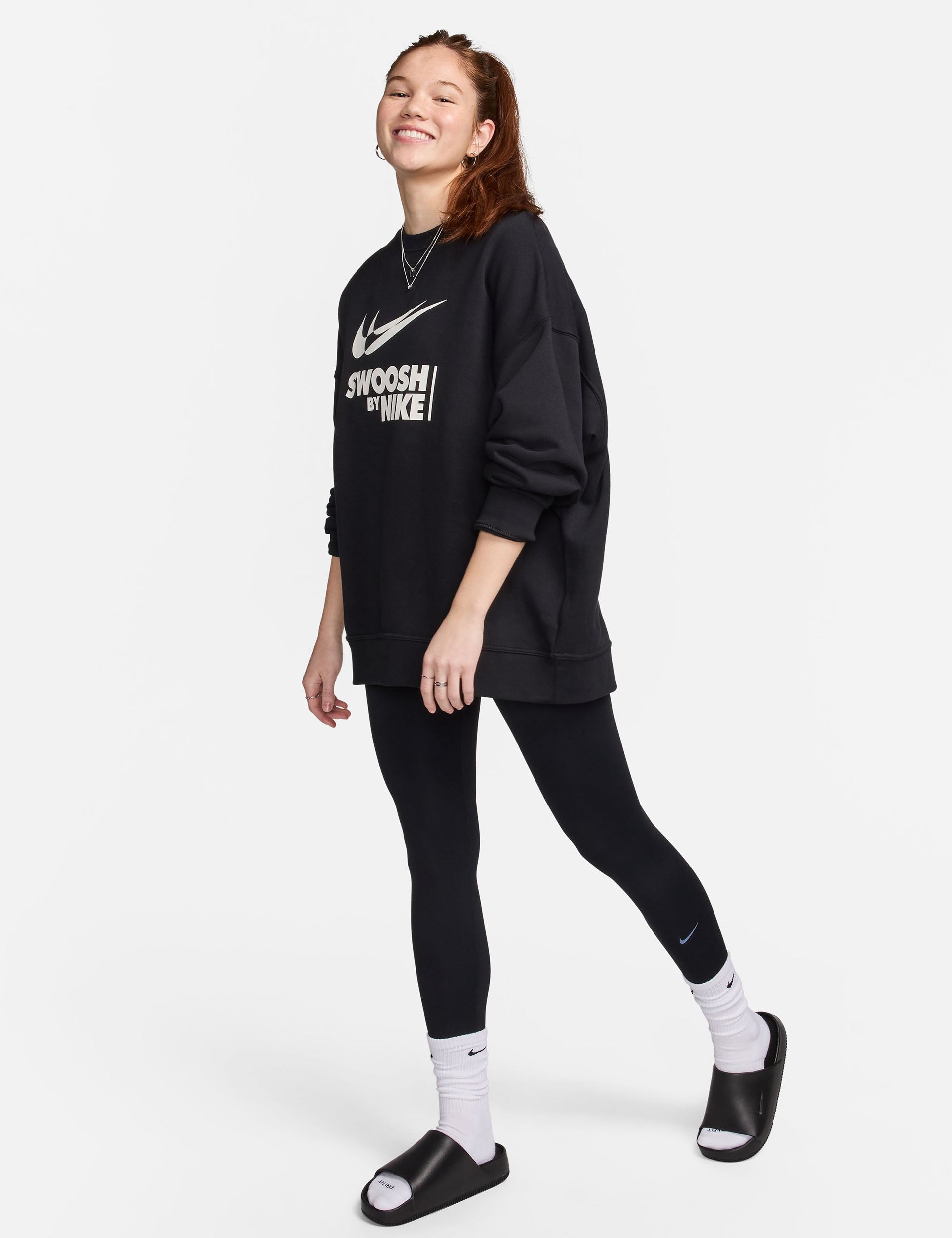 Nike One High Waisted Leggings Black The Sports Edit