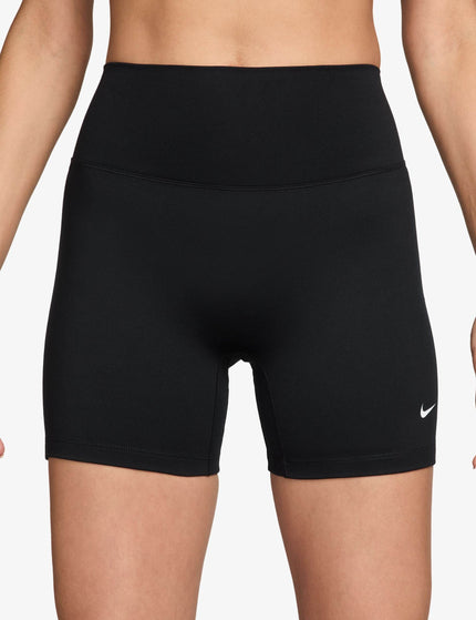Nike One High Waisted 5" Biker Shorts - Black/Whiteimages1- The Sports Edit