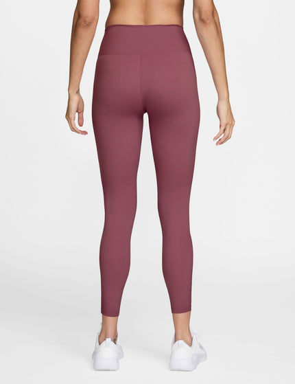 Nike One High Waisted 7/8 Leggings - Pink Smoke/Whiteimages2- The Sports Edit