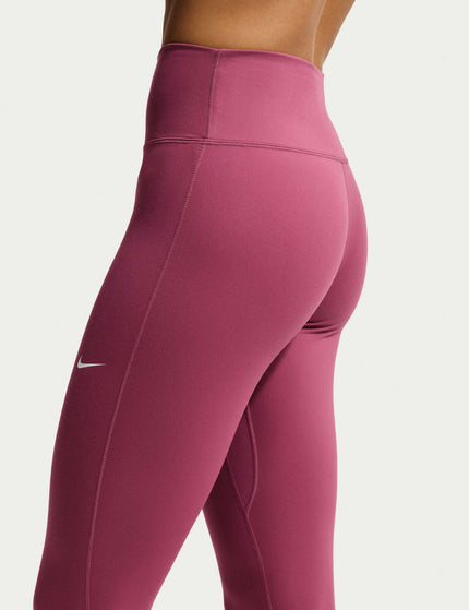 Nike One High Waisted 7/8 Leggings - Pink Smoke/Whiteimages3- The Sports Edit