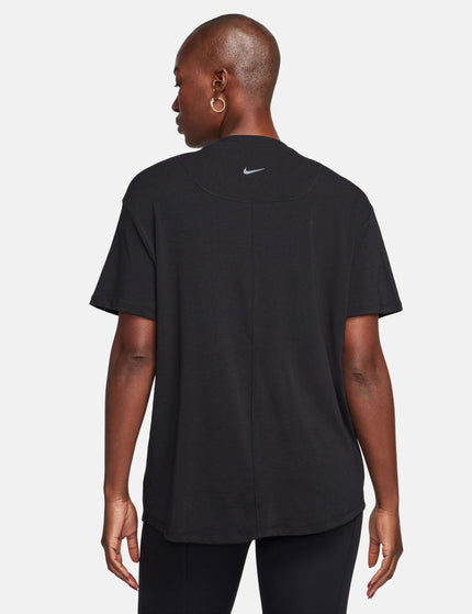 Nike One Relaxed Dri-FIT Short-Sleeve Top - Blackimages2- The Sports Edit