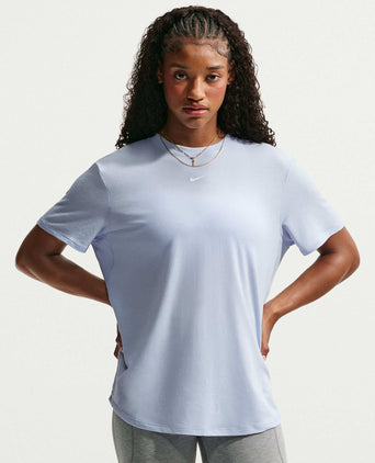 One Relaxed Dri-FIT Short-Sleeve Top - Hydrogen Blue/White