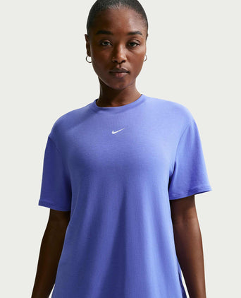 One Relaxed Dri-FIT Short-Sleeve Top - Sapphire/White